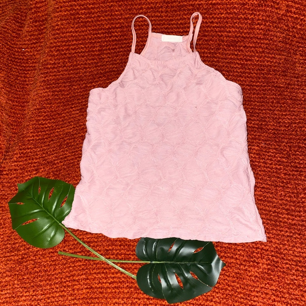 🌹pink cute tank top